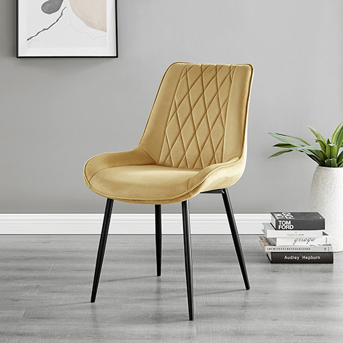 Wholesale French Cafe Chair Modern Upholstered velvet Hotel Banquet Chair