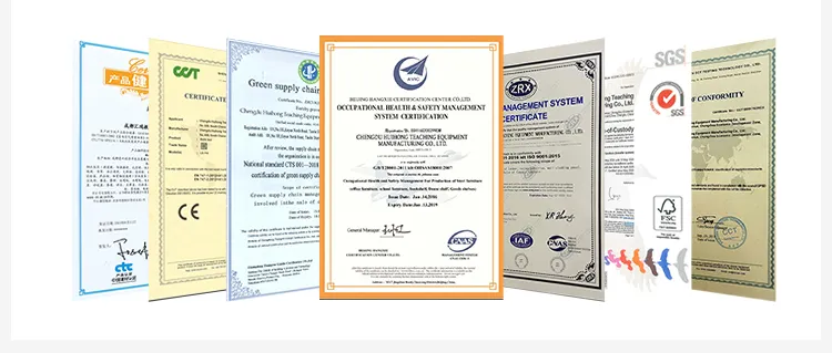 Factory Certificates and Quality Standards
