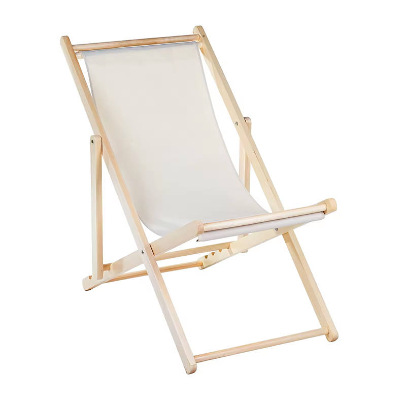 High Quality Solid Teak Wood Adjustable Folding Chair, Custom Portable Lightweight Summer Outdoor Patio Beach Outdoor Chaise Lounge