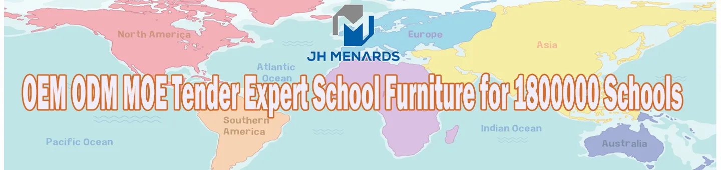 Design for Training Rooms School Students Chair Desk with Table