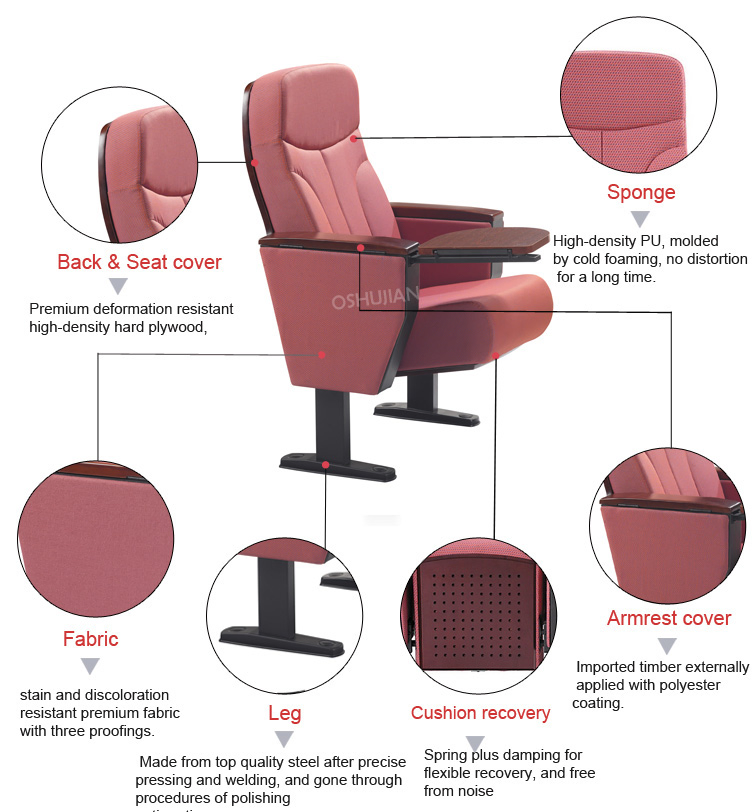 Factory Church School Hospital Lecture Hall Movie Cinema Theater Seating Auditorium Chair