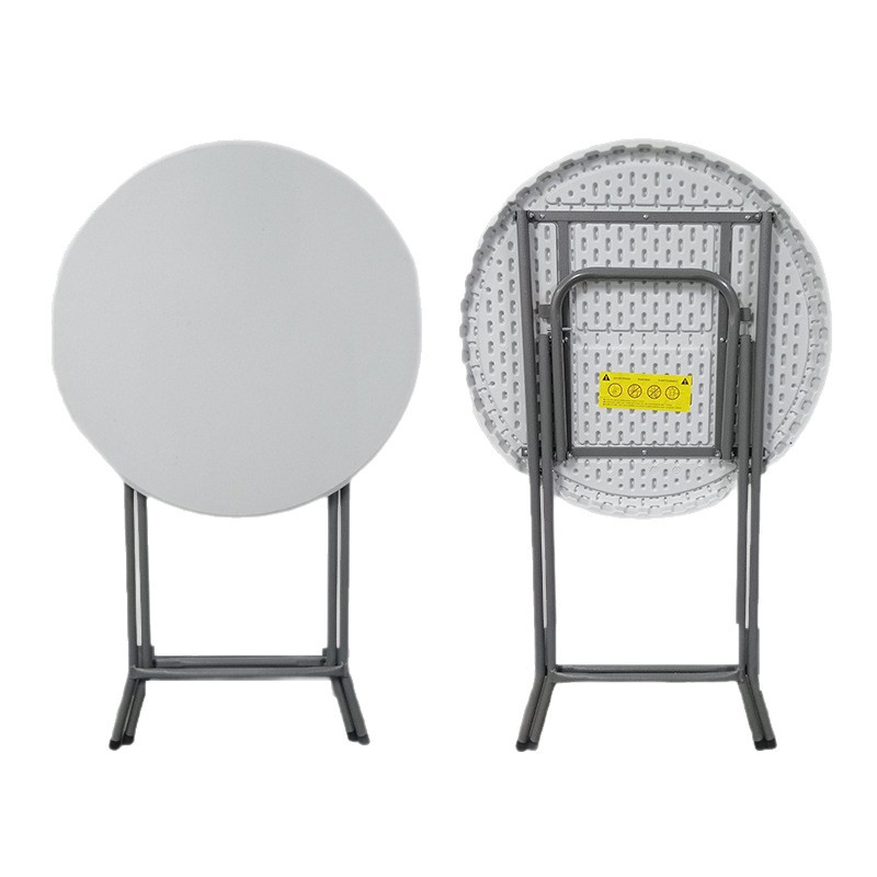 Cross-border Foreign Trade HDPE Foldable Small Household Dining Cocktail bar Counter Banquet High-top Commercial Table Outdoor