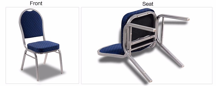 Modern Design Antique Chinese Banquet Chairs Stacking Steel/Metal/Iron Stable Furniture for Hotels Apartment Hospital Use