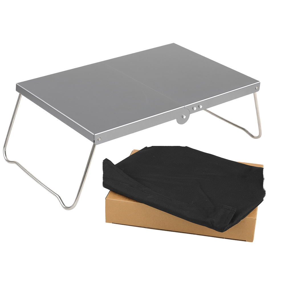 Wholesale 38*21*12cm Outdoor Dining Folding Mini Table Portable Aluminum Alloy Lightweight Insulated Outdoor Furniture
