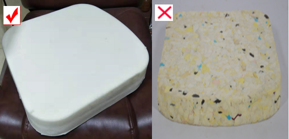 High Density Molded Foam Detail