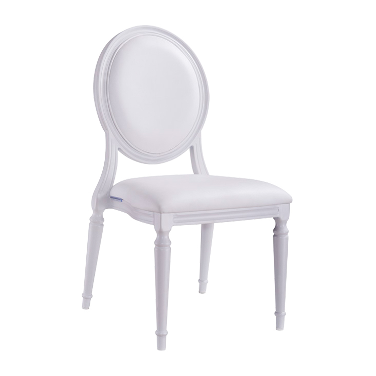 Chair Suppliers in China Upholstered Hotel Furniture Chair Without Arms Restaurant Dining O Back White Louis Chairs for Banquet