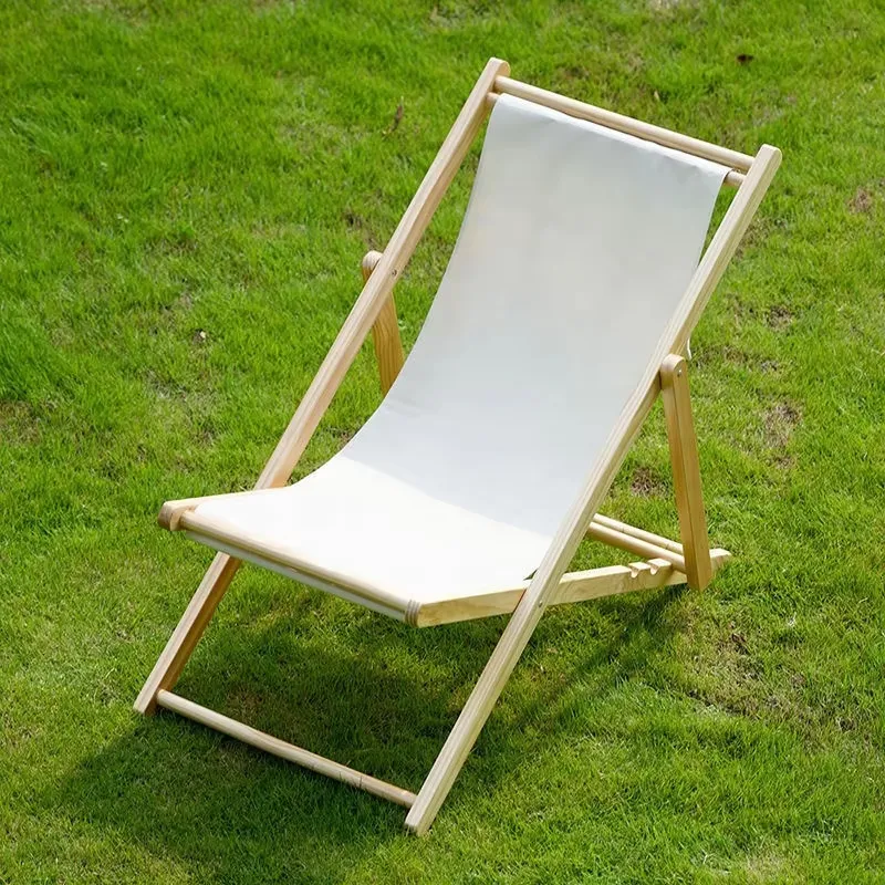 High Quality Solid Teak Wood Adjustable Folding Chair