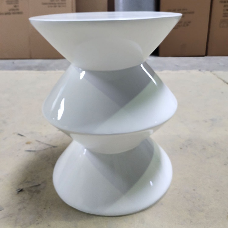 Modern New Outdoor Dining Decorative Round Fiberglass Table for Hospital and Hotel Use