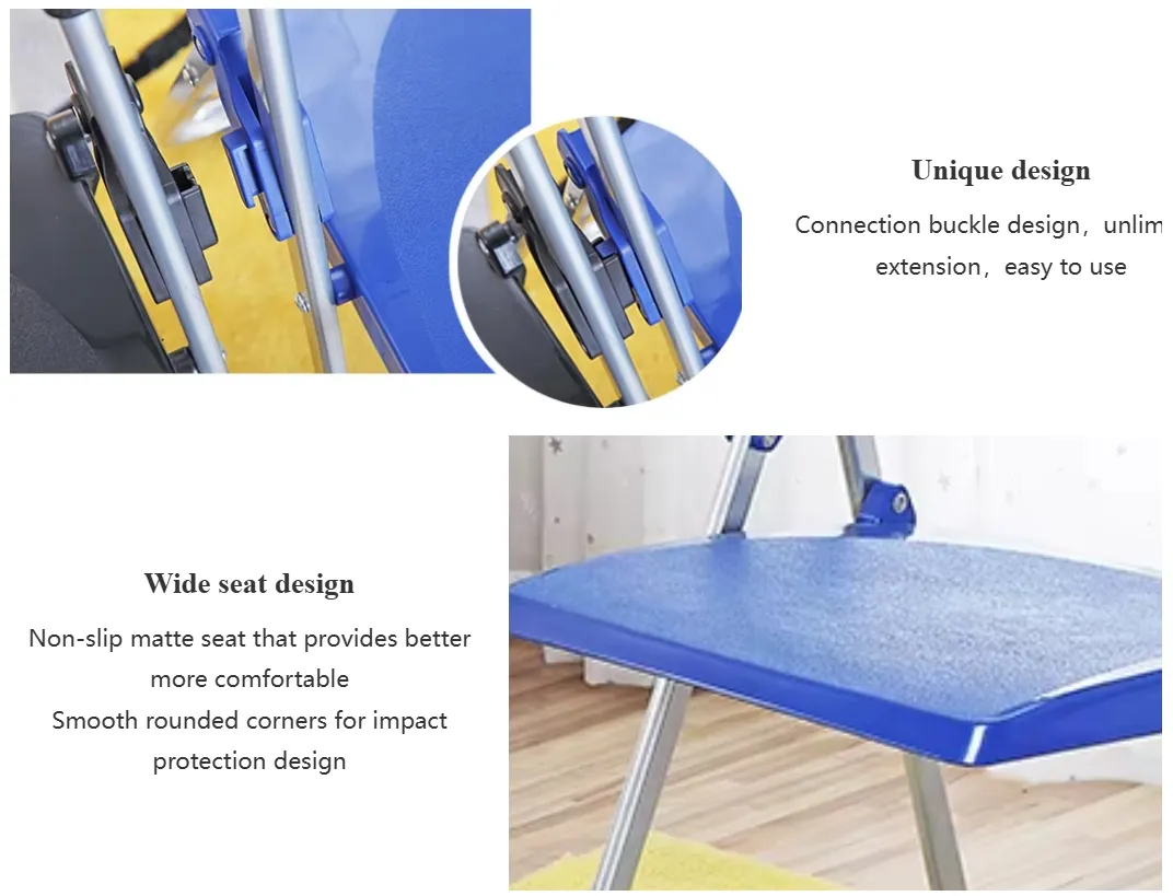 Wholesale School Furniture Classroom Study Student Table Chair Training Folding Chair