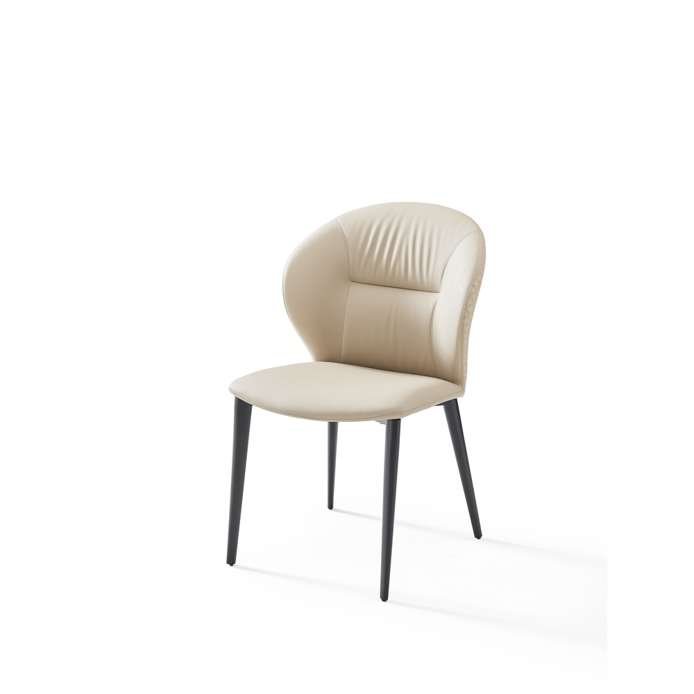 Wholesale Fabric Hotel Chair Modern Room Furniture Leather Metal Nordic Restaurant Dining Chairs
