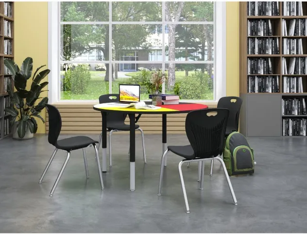 Design for Training Rooms School Students Chair Desk with Table