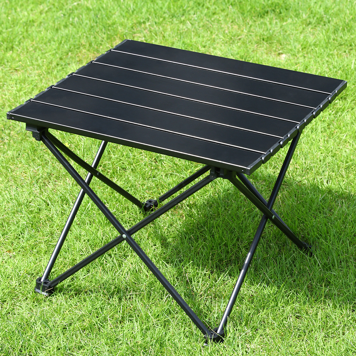 Outdoor Folding Table Portable Camping BBQ Picnic Aluminum Alloy Carbon Steel Outdoor Furniture