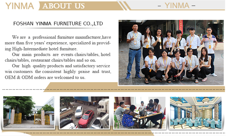 Wholesale Upholstered Blue Event Party Chairs Upholestered Back and Seat Fabric Hotel Banquet Chair