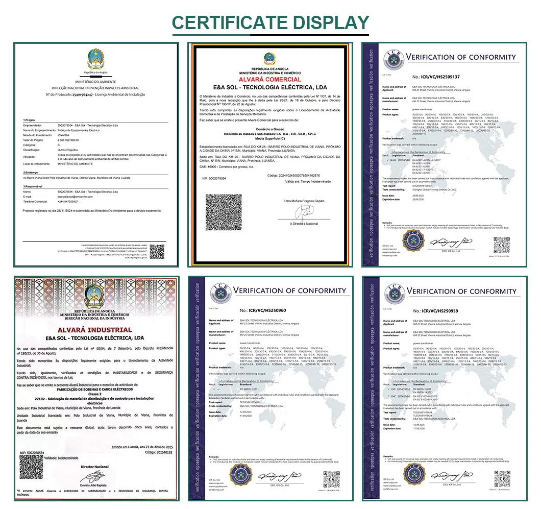 Certifications