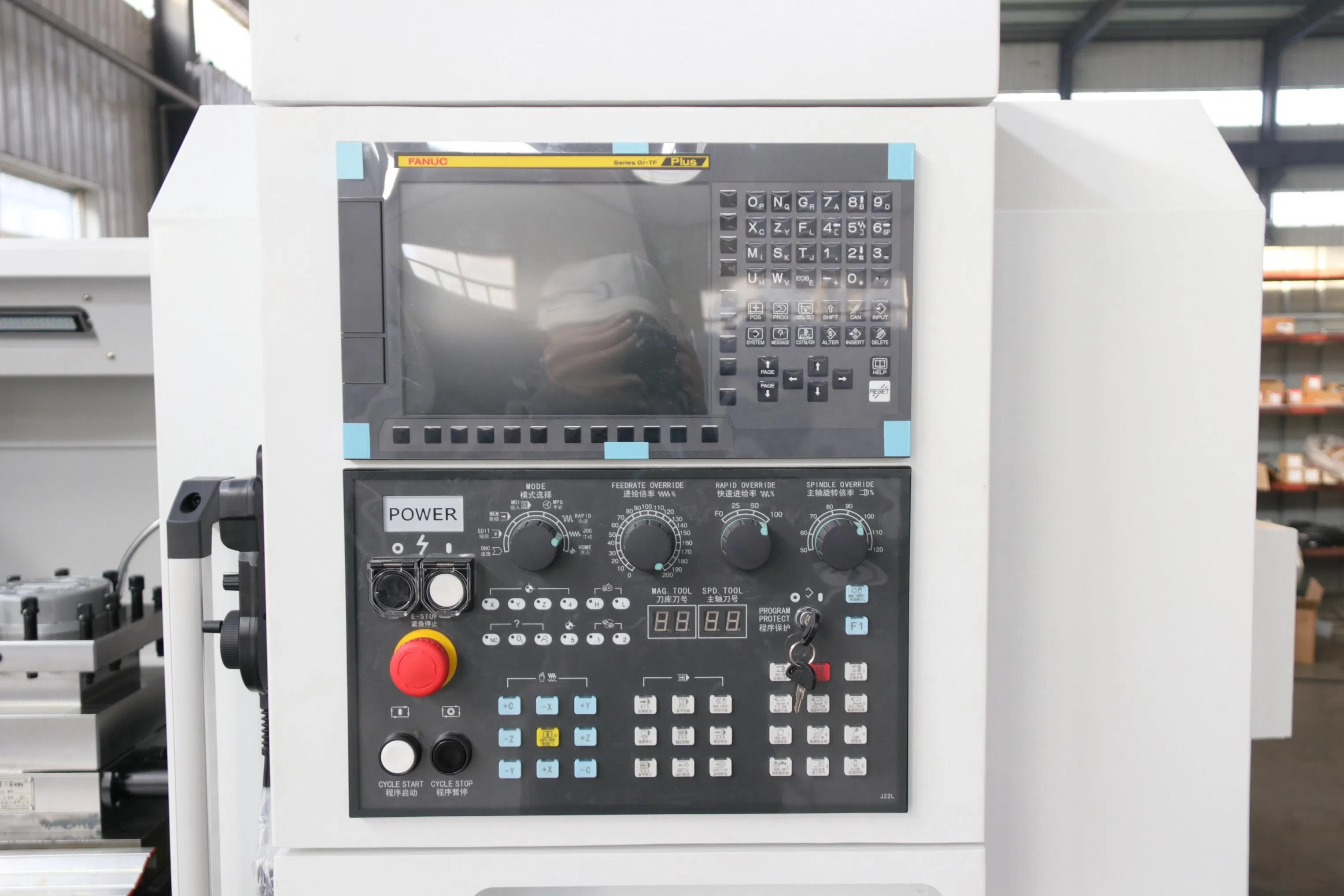 High Quality Cwk6163 Heavy Duty Horizontal CNC Machining Center with GSK Control and Motor