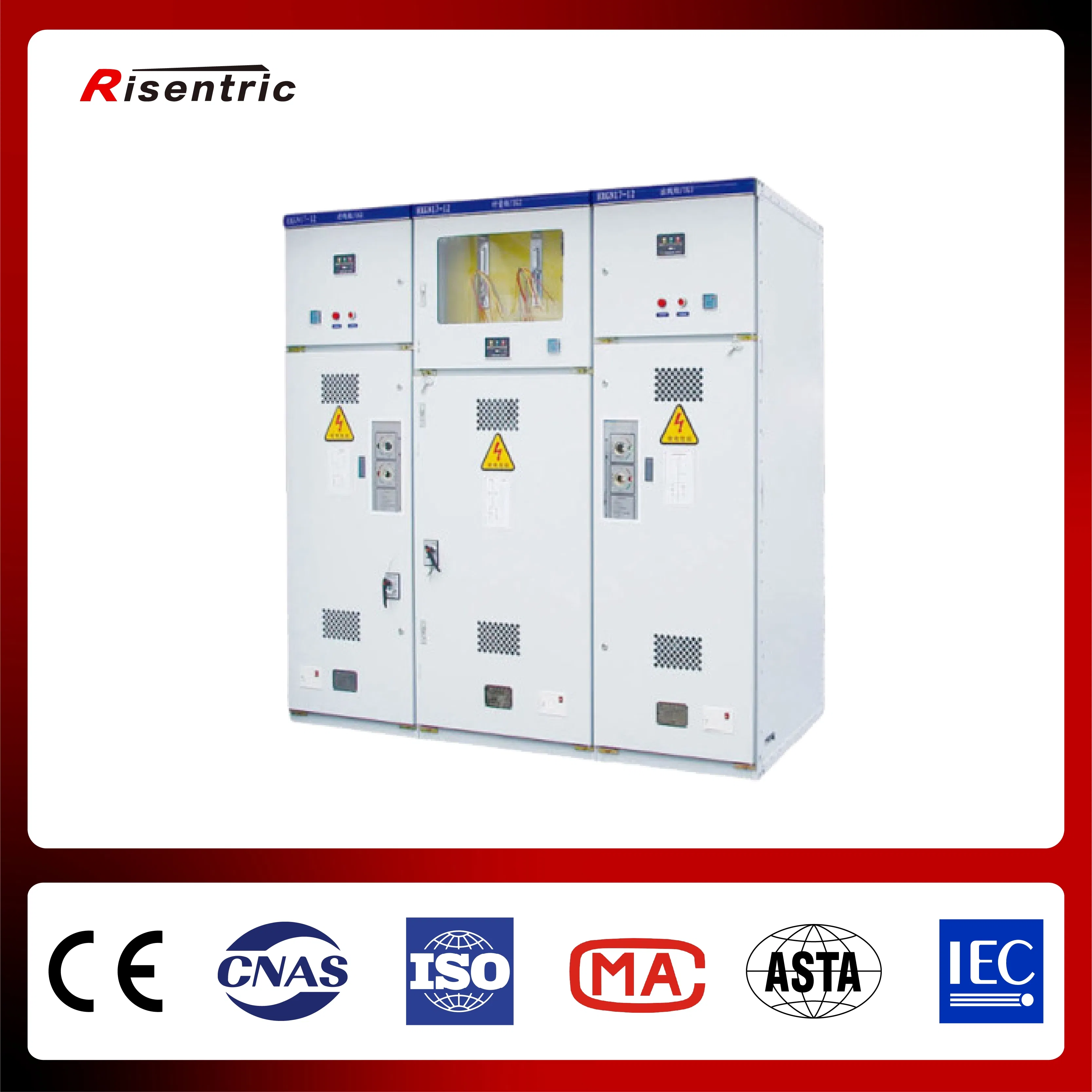 12kv 3 Phase AC Metal Enclosed Electrical Mv Switchgear for Power Distribution