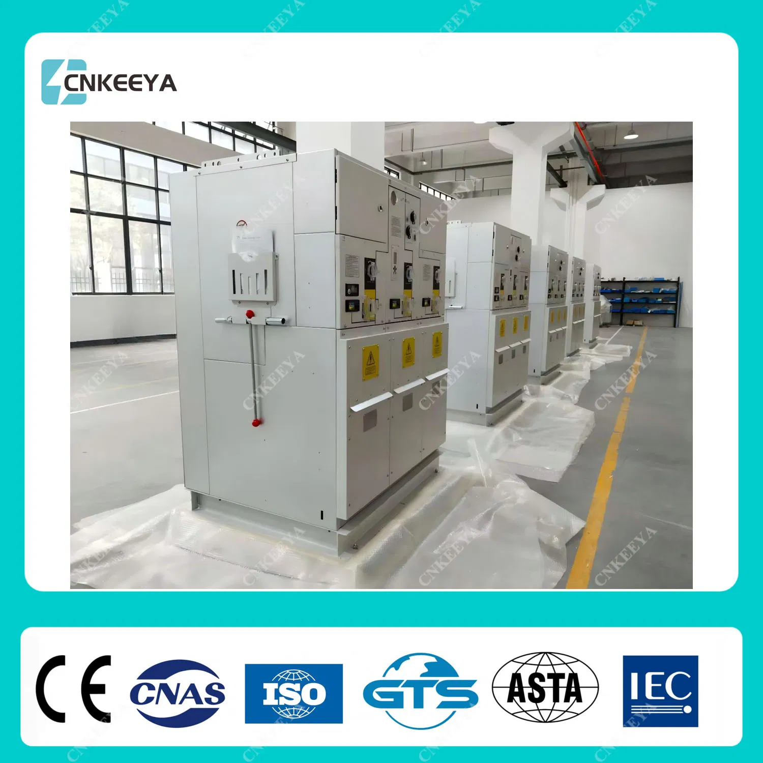 Cnkeeya ISO9001 Approved Wooden Case 325*751*1345mm China Air Insulated Distribution Cabinet Switchgear Hot Sale