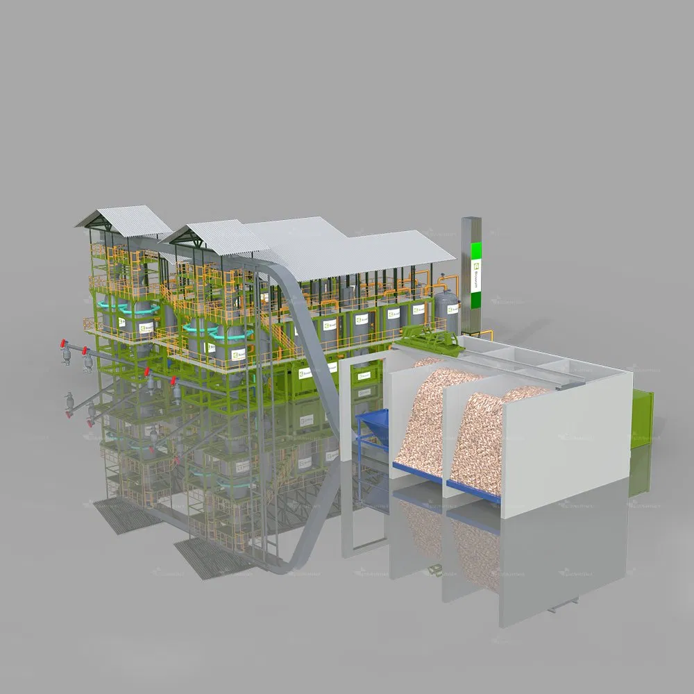 Biowatt 500 Biomass Power Generation System to Energy Conversion for Environmental Protection