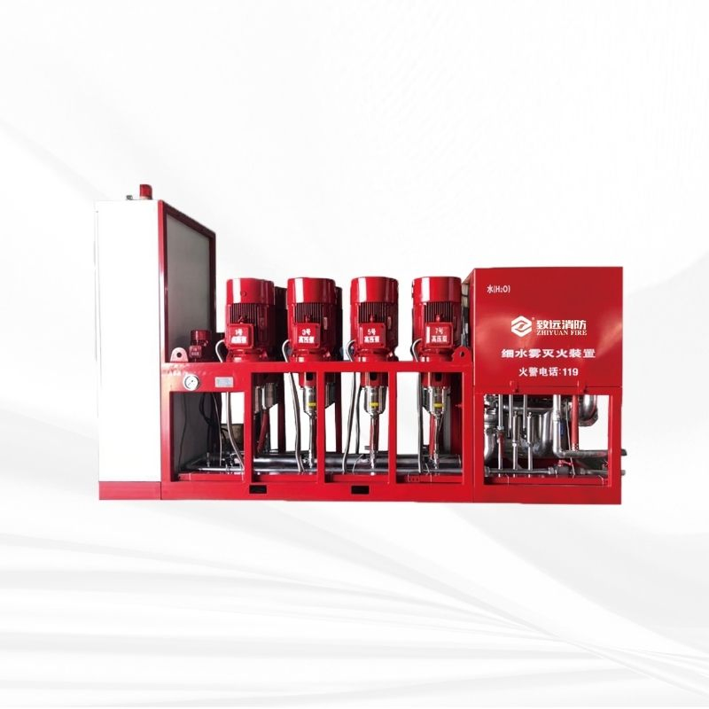 Water Mist Fire Protection System for Power Substation