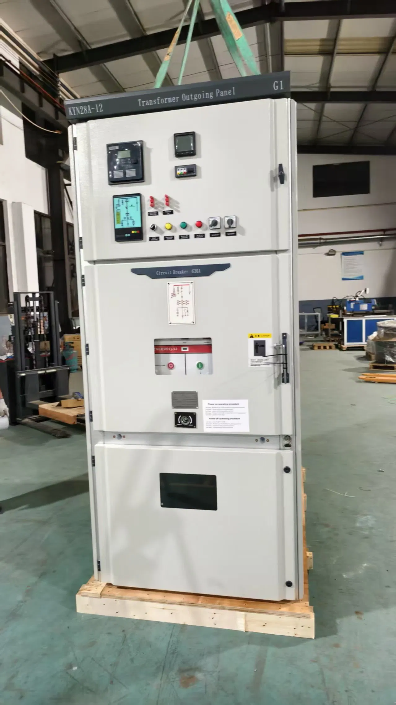 10kv 11kv 12kv 24kv Kyn28A-12 Indoor Metal-Clad Removable AC High Voltage Switchgear with Schneider Vcb Circuit Breaker