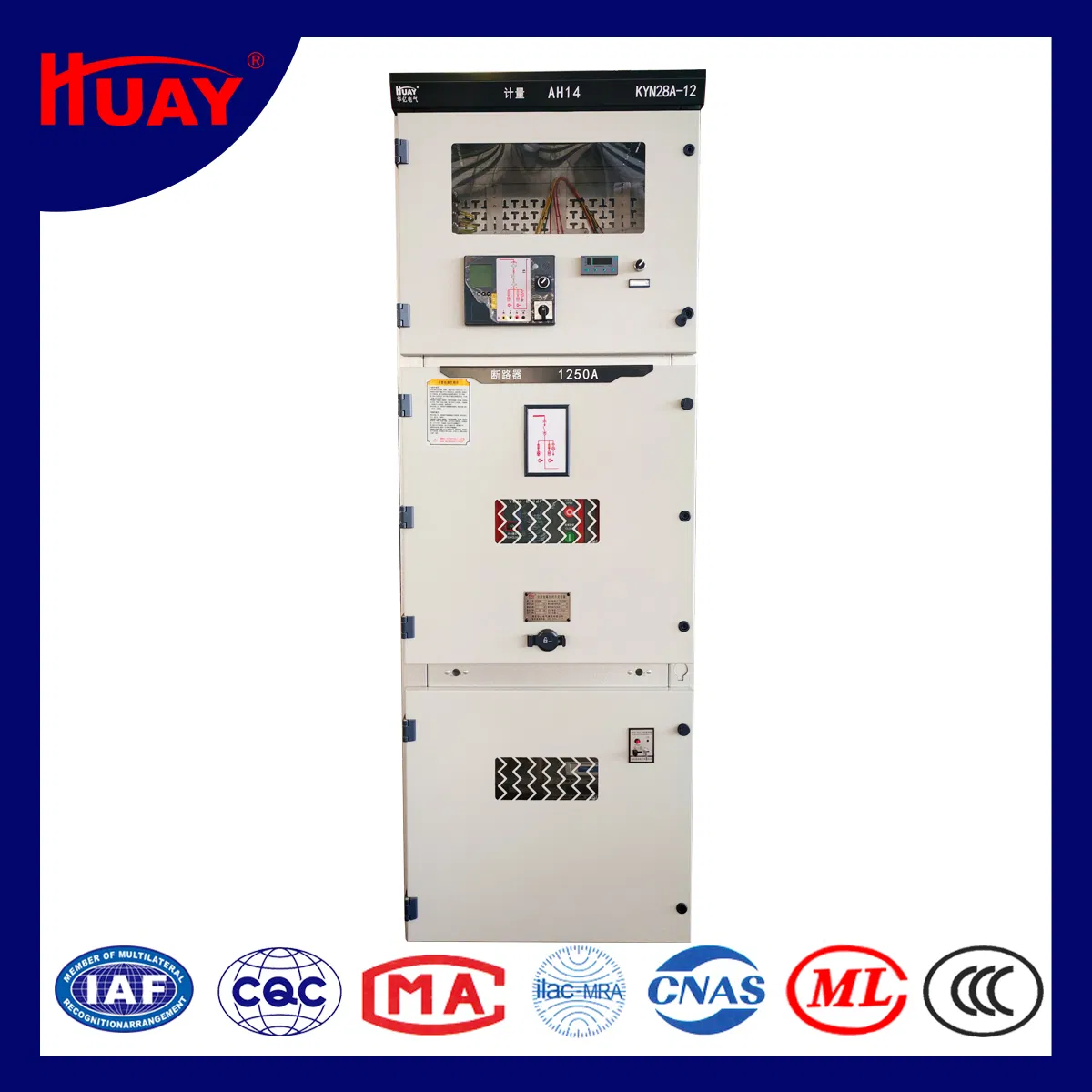 Customized Metal-Clad Withdrawable Medium Voltage Switchgear Kyn28A-12 for Industrial Use