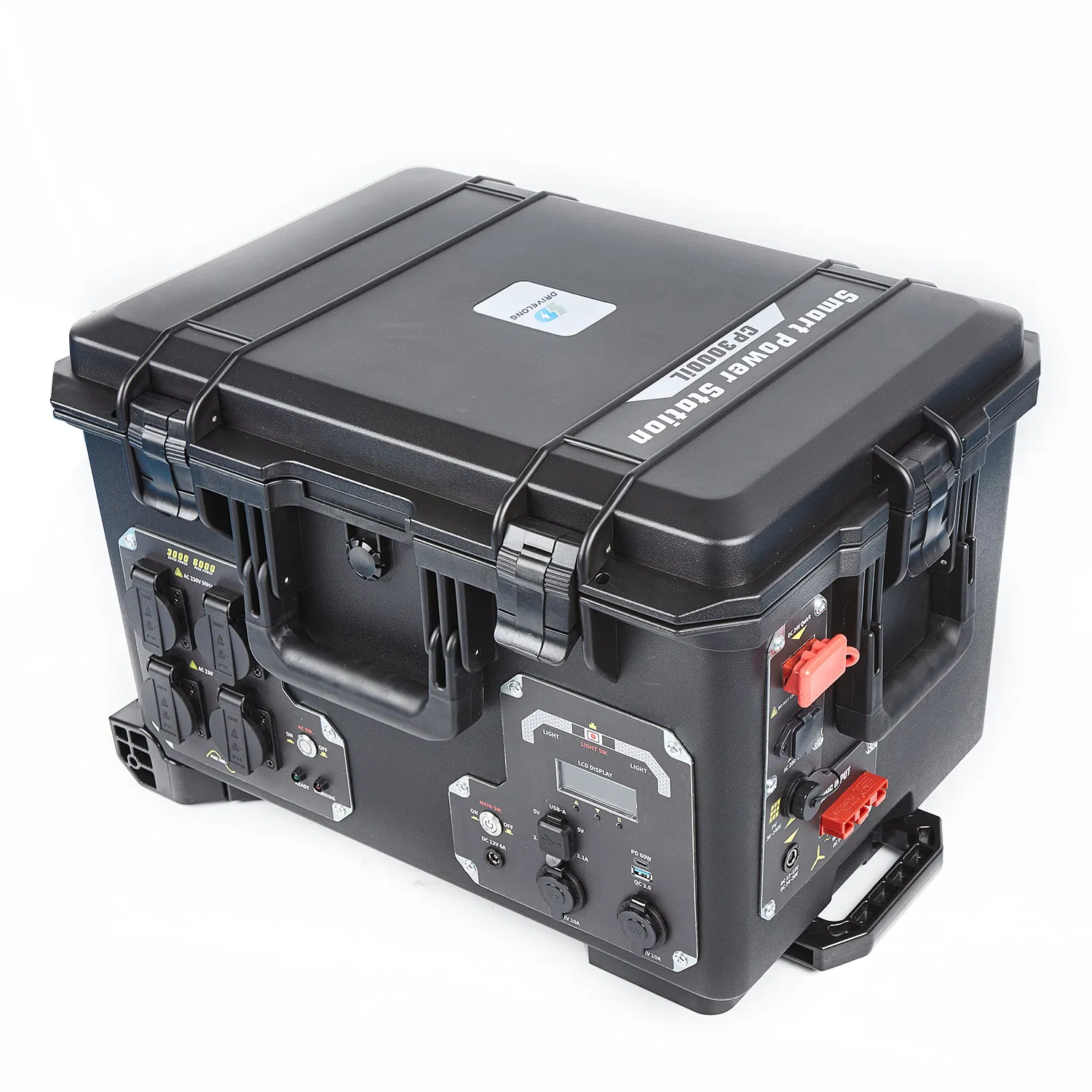 3000W 200V Multi-Protection System with Zero Gravity Mobile Power Solar Power Generator
