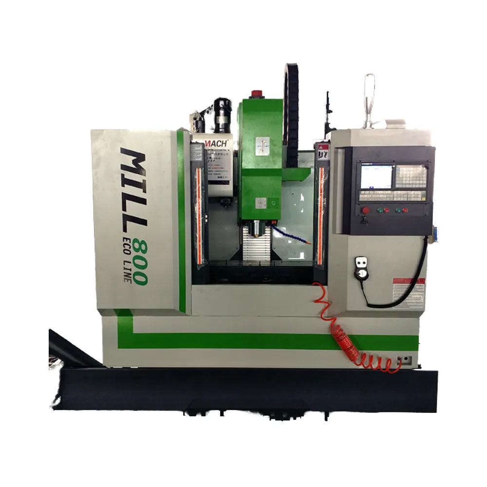 Xh7126 Vertical CNC Milling Machine Center New Fanuc GSK Mitsubishi Siemens Control Systems Single Bt40 Motor Construction