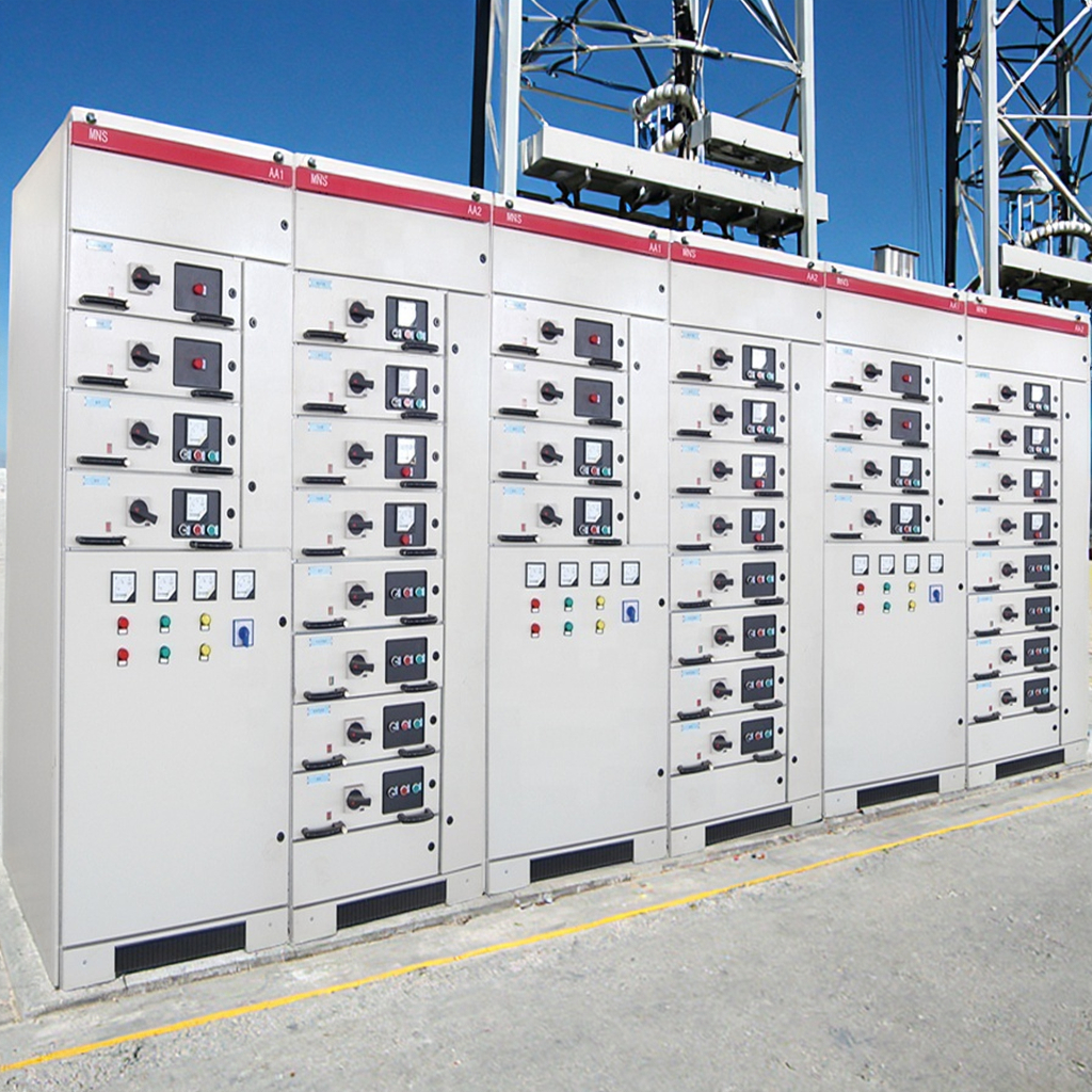 GCK 380V 660V 1250A Low-Voltage Switchgear Assemblies 2500A~1000A Distribution Box with Steel Shell Control Cabinet