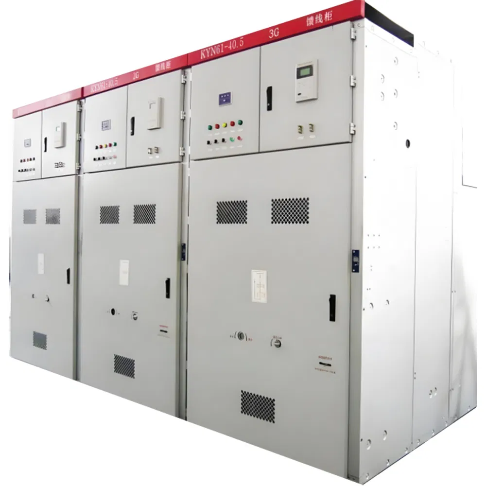 Kyn61 Indoor Armoured Withdrawable AC Metal Enclosed Mv Medium High Voltage Gas Insulated Distribution Panel Modular Electrical Switchgear