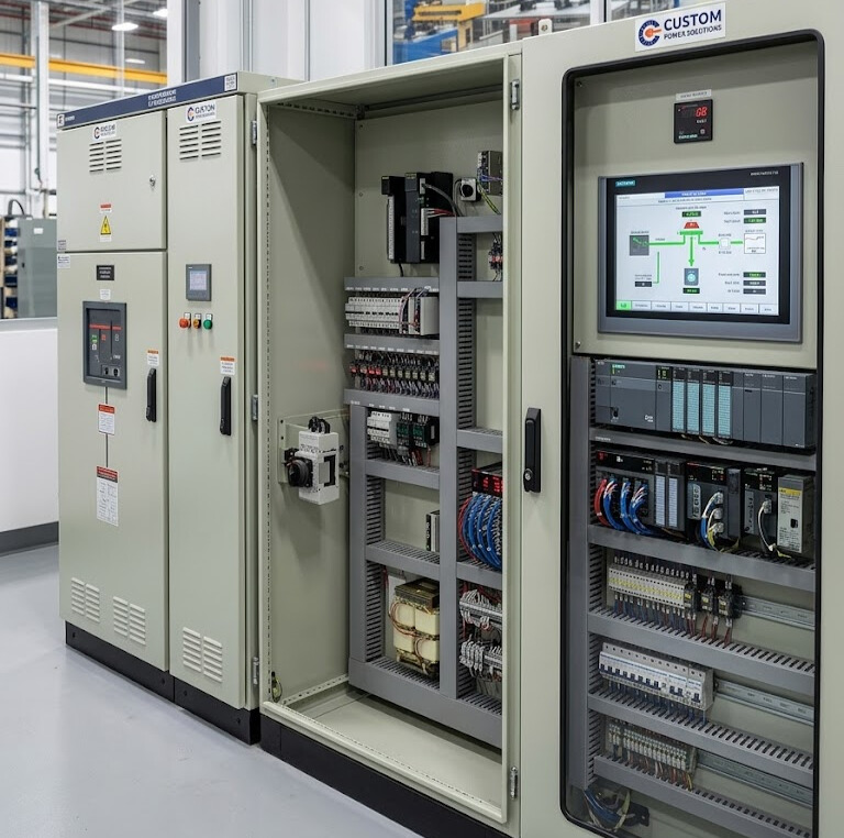 Custom Low Voltage Power Distribution Board, Industrial Electrical Control Cabinet, HV Switchgear, Circuit Design &amp; Assembly