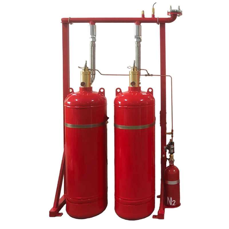 Advanced FM200 Pipe Network System for Optimal Power Plant Protection