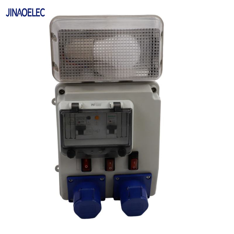 JINAO 16A 3p/2p Industrial Combination Power Box Portable Power Distribution Board