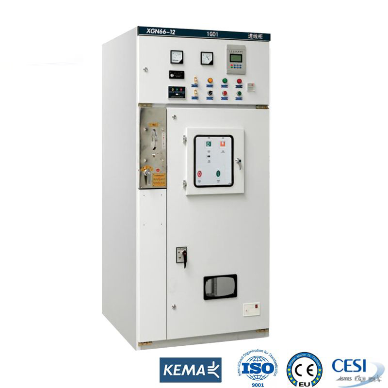 12kv Hxgn-12 Sf6 AC Metal-Enclosed Ring Main Unit Rmu Switchgear