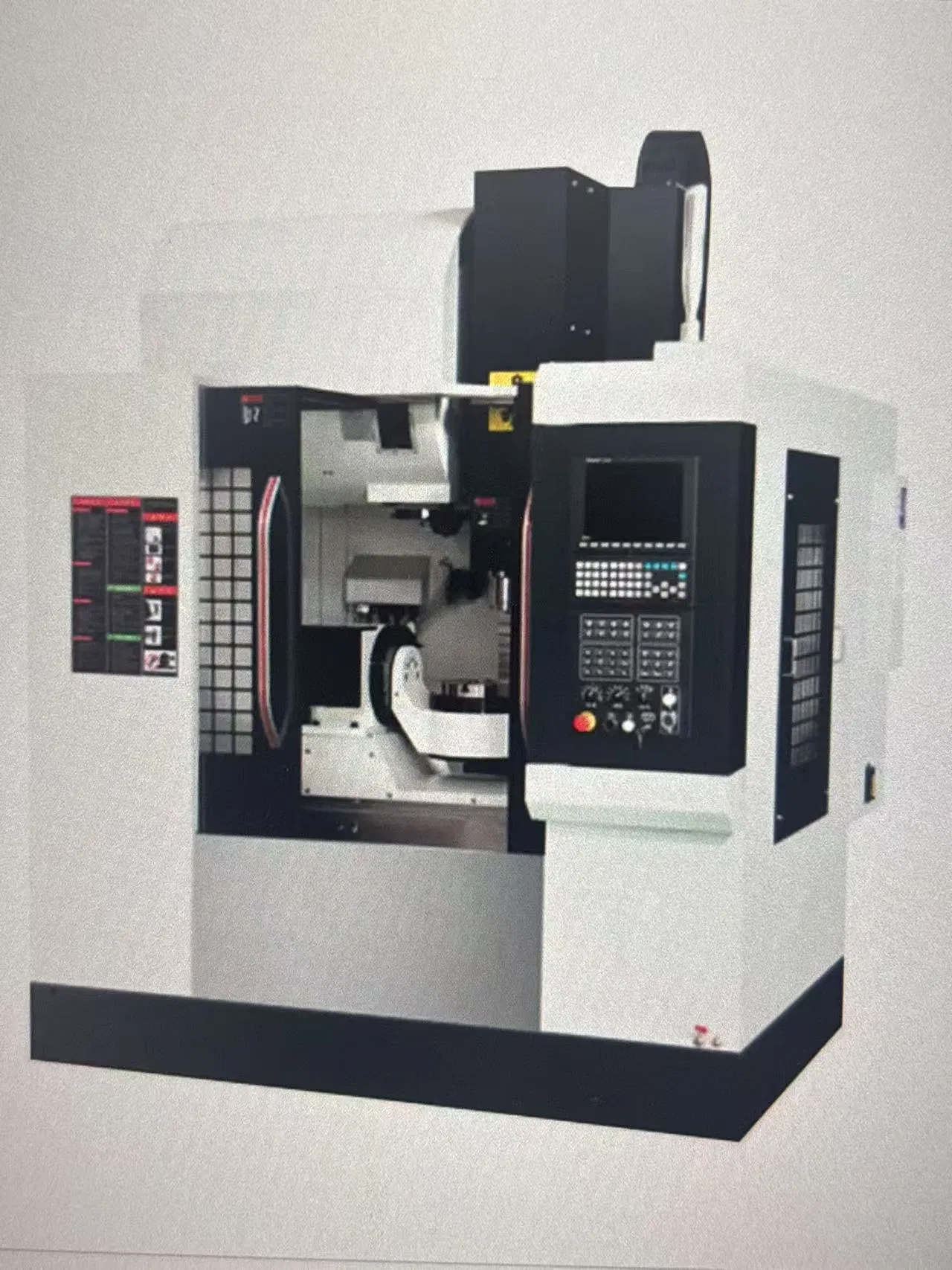 Compact CNC Machining Center for Non-Ferrous Metals Taiwan Motor Control