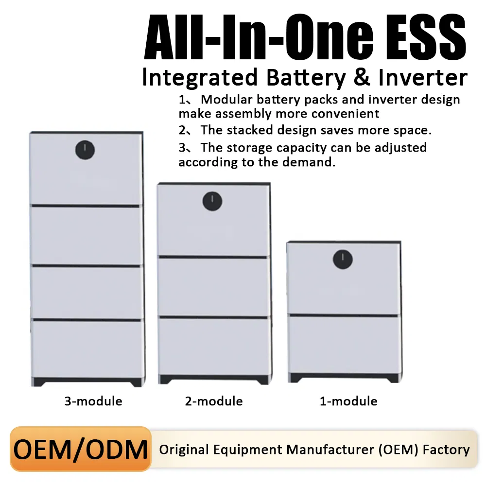 Compact Stackable Home Energy Storage Solar Power System with Plug-and-Play Installation and Seamless Grid-Outage Protection