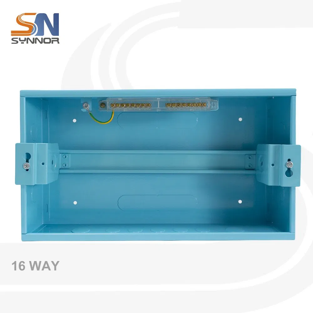 16 Ways MCB Distribution Box Electrical Control Panel with ABS &amp; PC Cover
