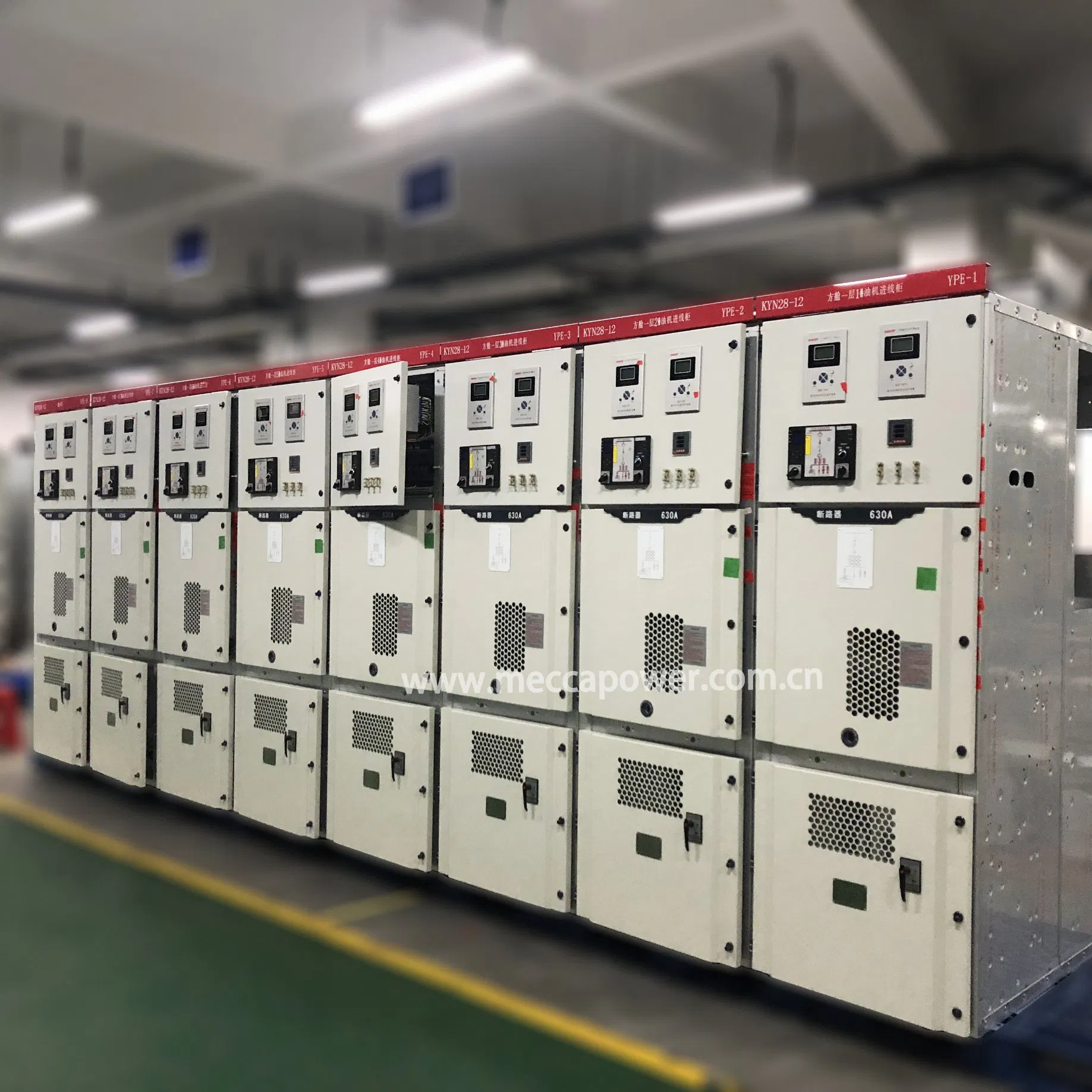 High Voltage 11kv 12kv 33kv Indoor Movable AC Air Insulated Cabinet Switchgear