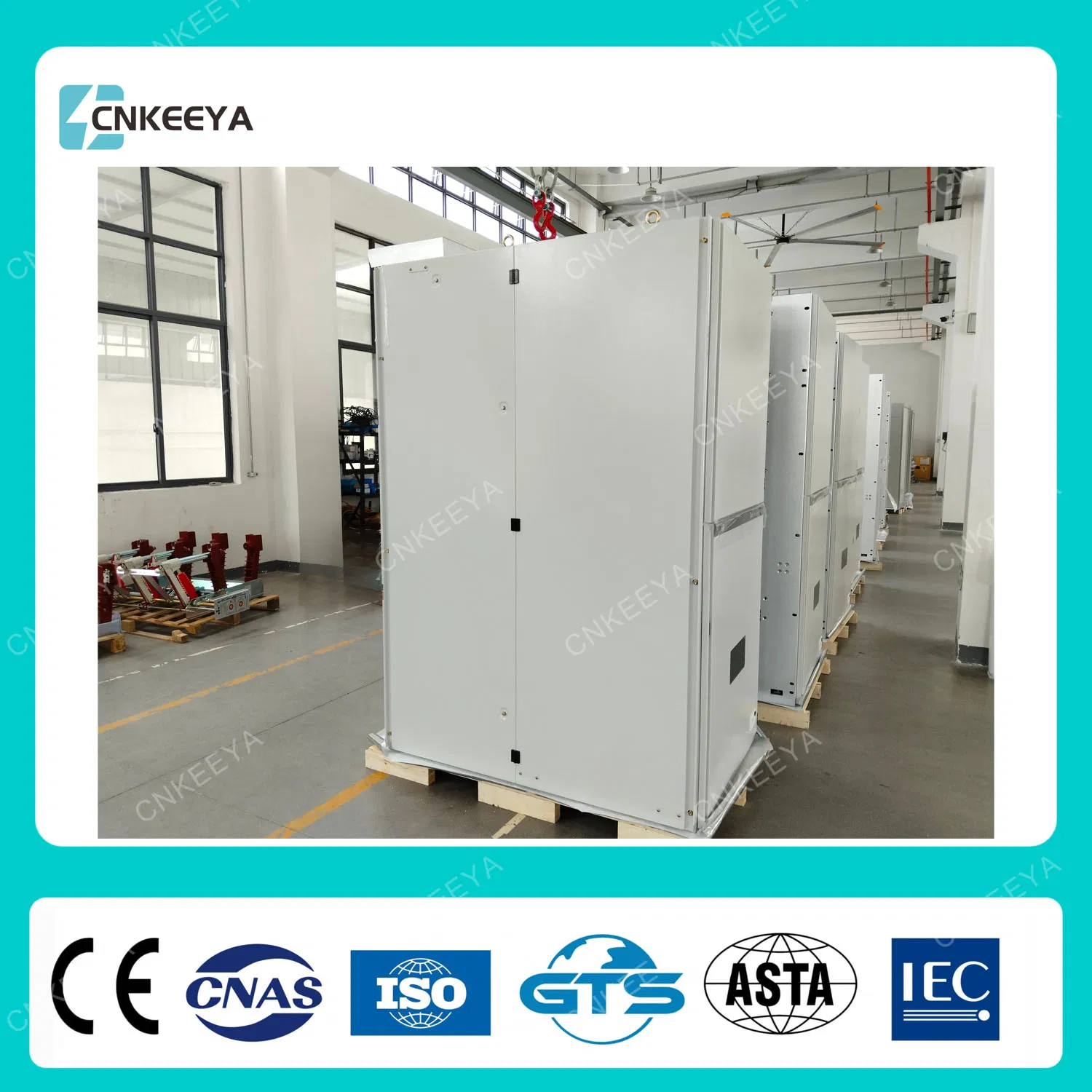 Cnkeeya New CCC Approved Wooden Case 1050*2200*26710mm China Reliable Industrial Intelligent Energy Switchgear