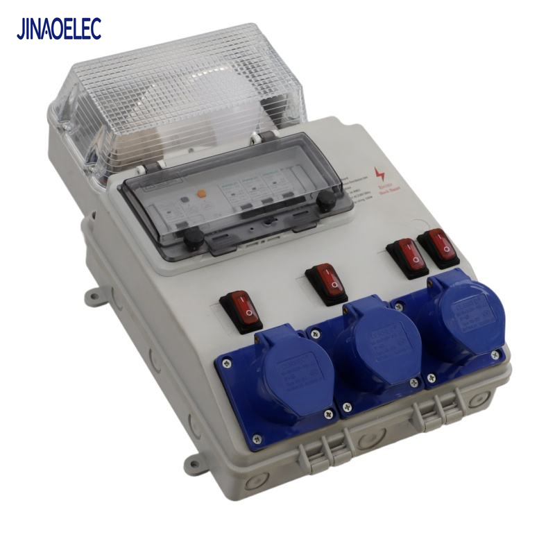 JINAO 16A 3p/2p Industrial Combination Power Box Portable Power Distribution Board