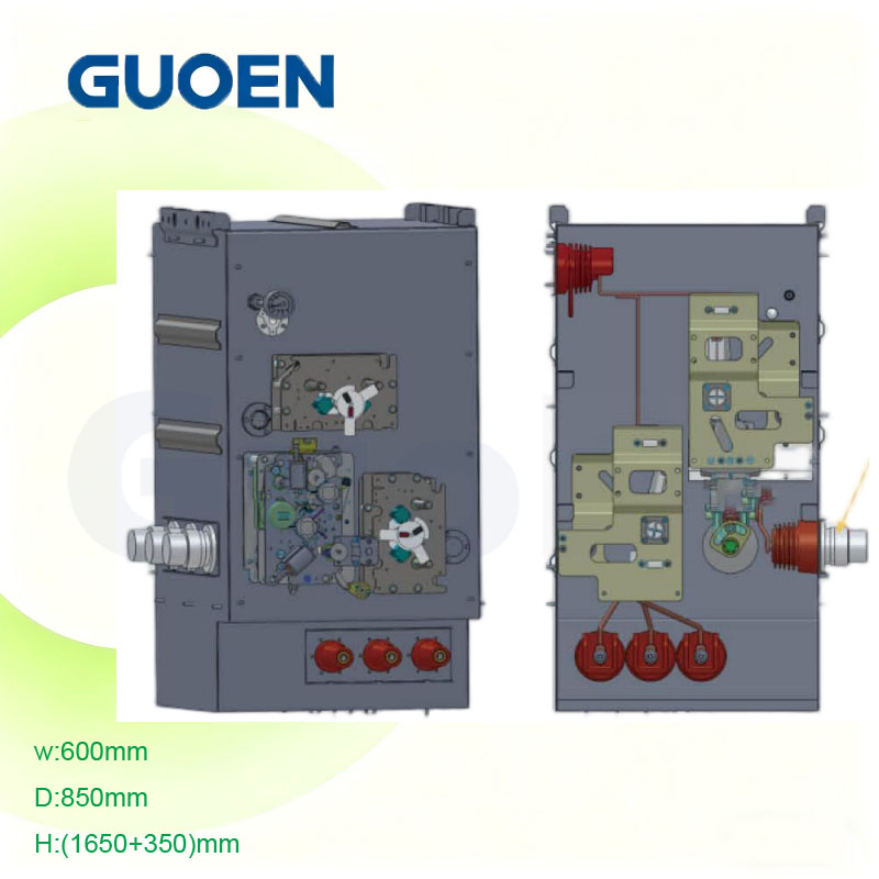 Reliable Long Service Life Environmental Friendly 24kv Medium Voltage Air Insulated Switchgear for Renewable Energy Smart Grid