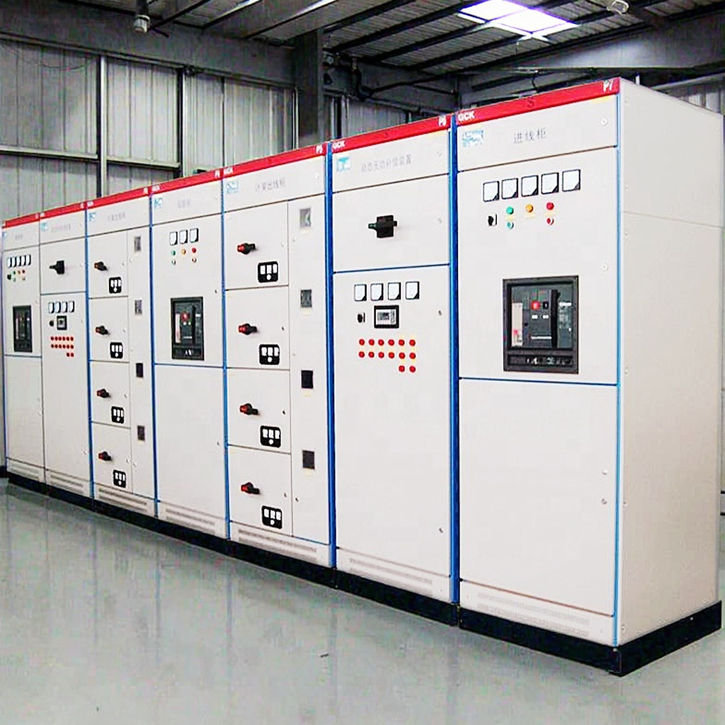 GCK 380V 660V 1250A Low-Voltage Switchgear Assemblies 2500A~1000A Distribution Box with Steel Shell Control Cabinet