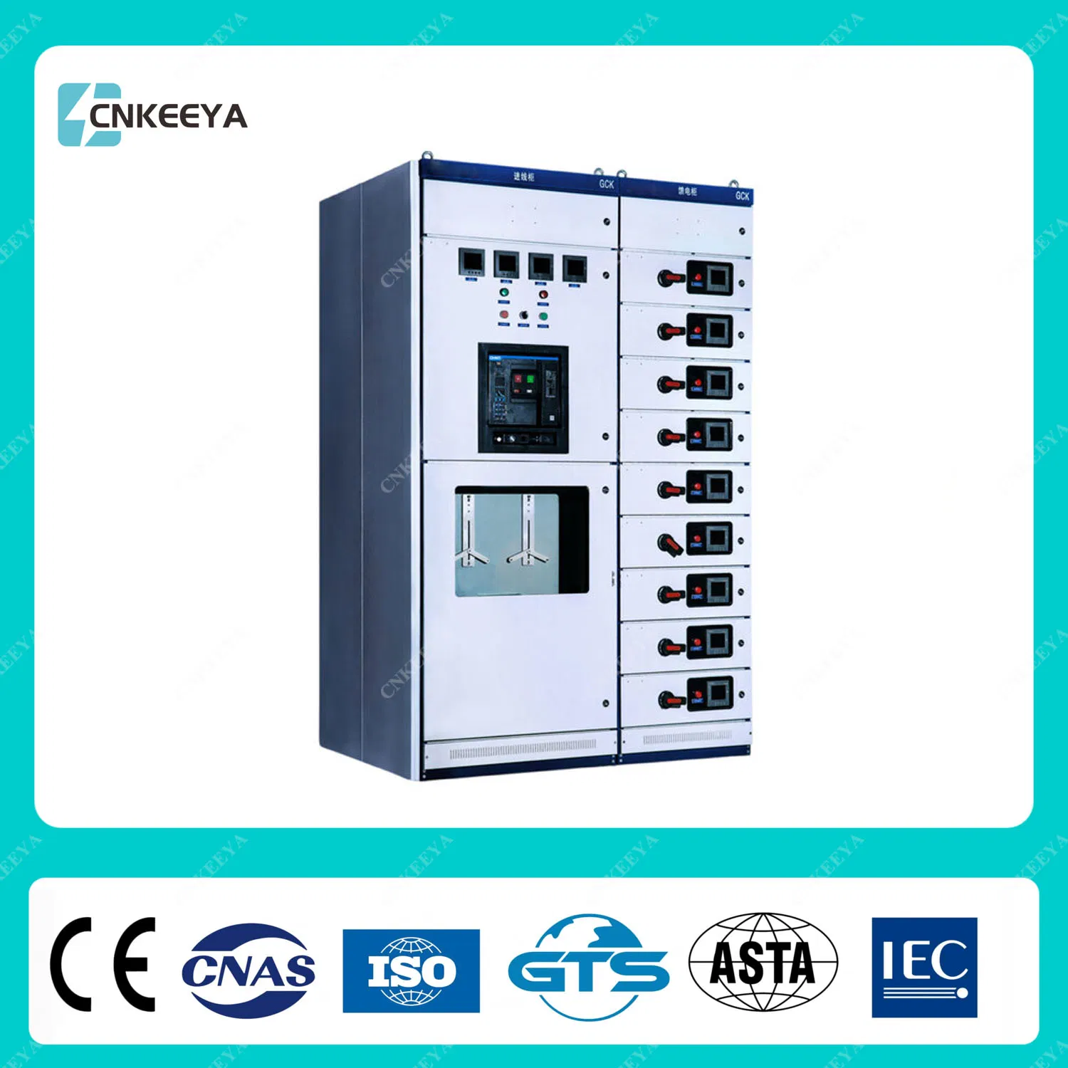 Cnkeeya Low Voltage Wooden Case 1100*860*2180mm Electrical Box Switchgear with ISO9001
