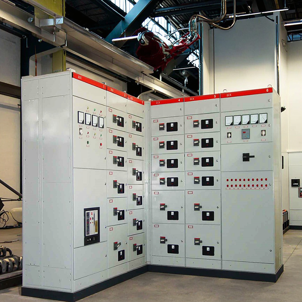 GCK 380V 660V 1250A Low-Voltage Switchgear Assemblies 2500A~1000A Distribution Box with Steel Shell Control Cabinet
