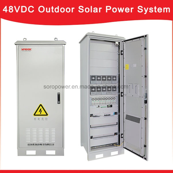 48VDC Hybrid Solar DC Power System with IP55 Protection Degree
