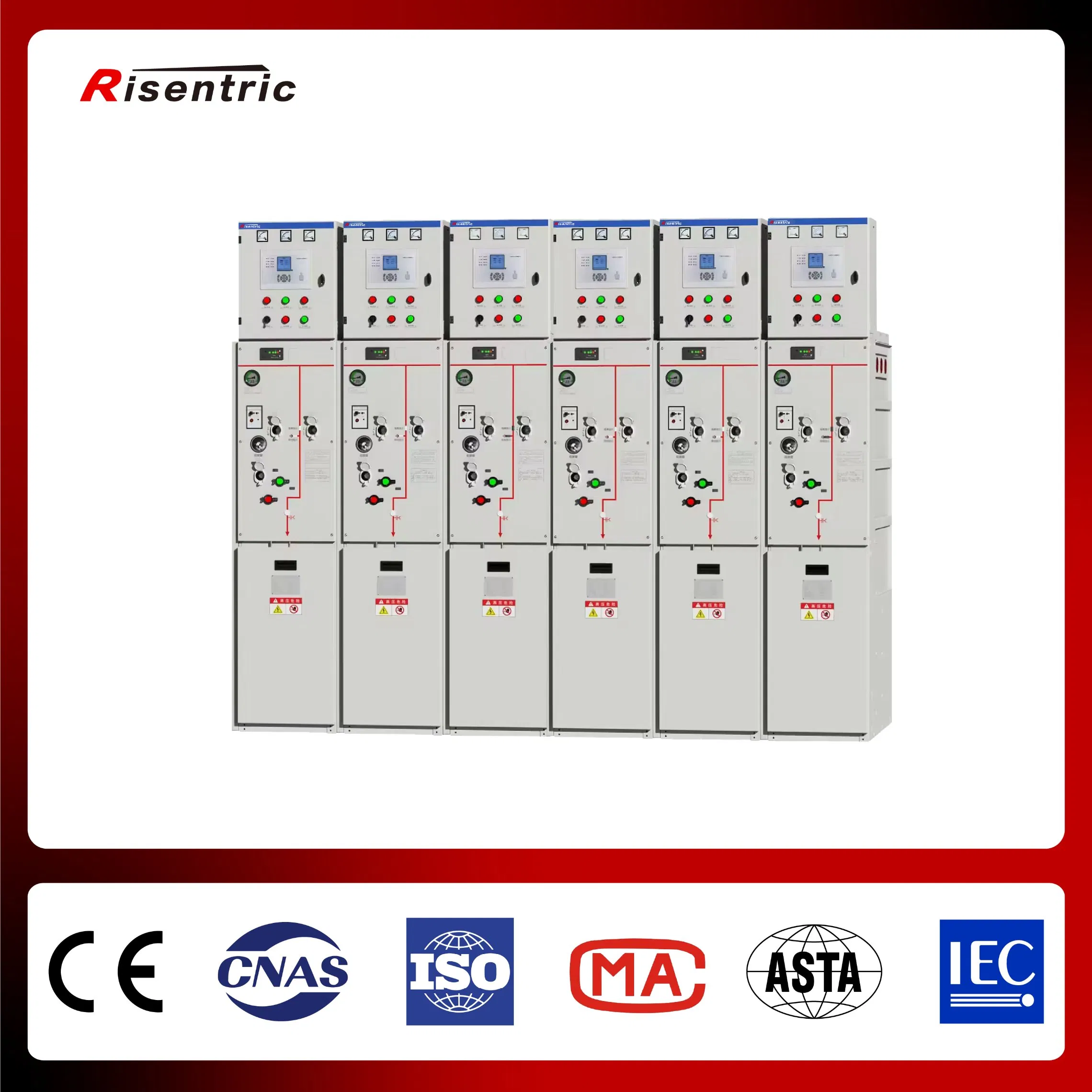 12kv 3 Phase AC Metal Enclosed Electrical Mv Switchgear for Power Distribution