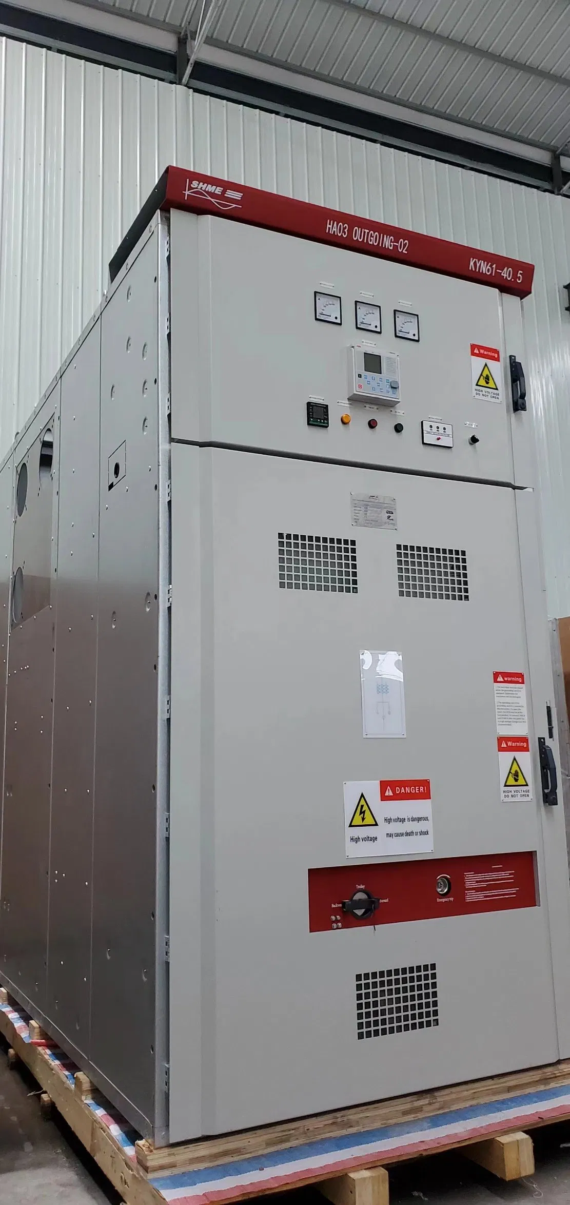 3150A 40.5kv Air Insulated ABB Sf6 HD4 Medium Voltage Switchgear with Forced Air Cooling