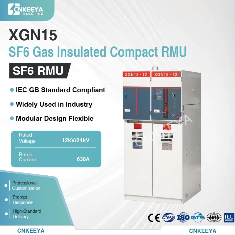 Cnkeeya Xgn15-12kv Indoor Power Distribution Ring Main Unit Medium Voltage Switchgear
