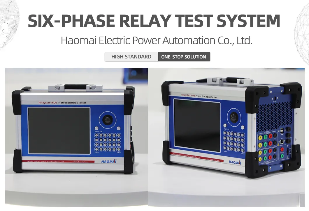 Six-Phase Relay Tester
