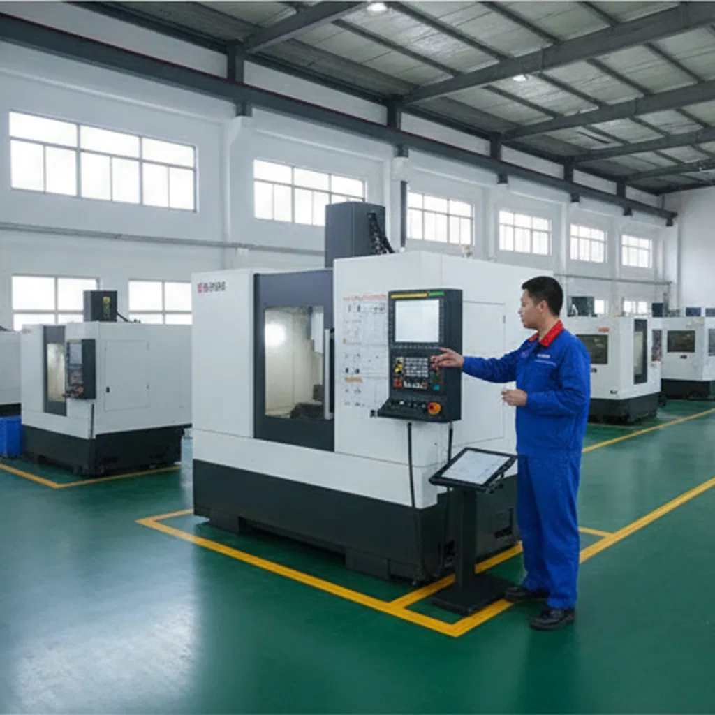 8-Inch Chuck Lathe Milling Centre with Taiwan Syntec Motor Control