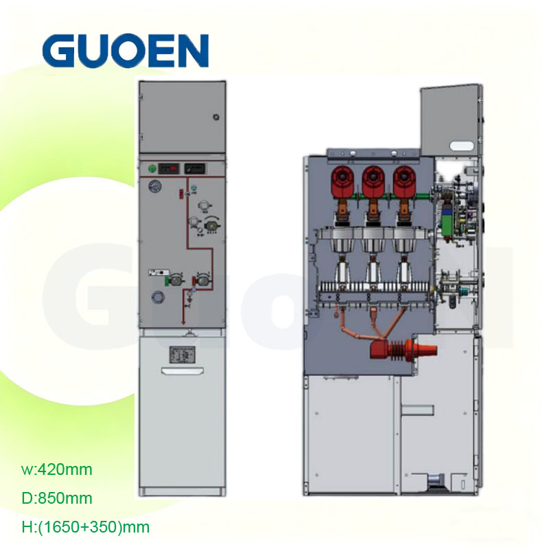 Reliable Long Service Life Environmental Friendly 24kv Medium Voltage Air Insulated Switchgear for Renewable Energy Smart Grid